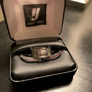 Sigma Kappa stackable rings